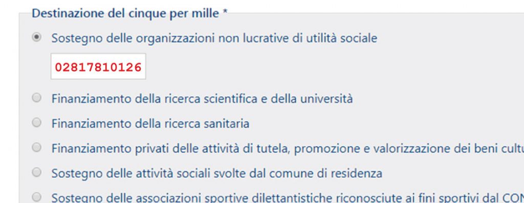 5x1000-dichiarazione-precompilata Varese per loncologia